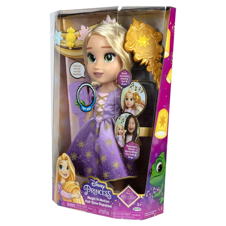 Disney Princess Celebration Magic in Motion Rapunzel Doll Playset 13 Pieces