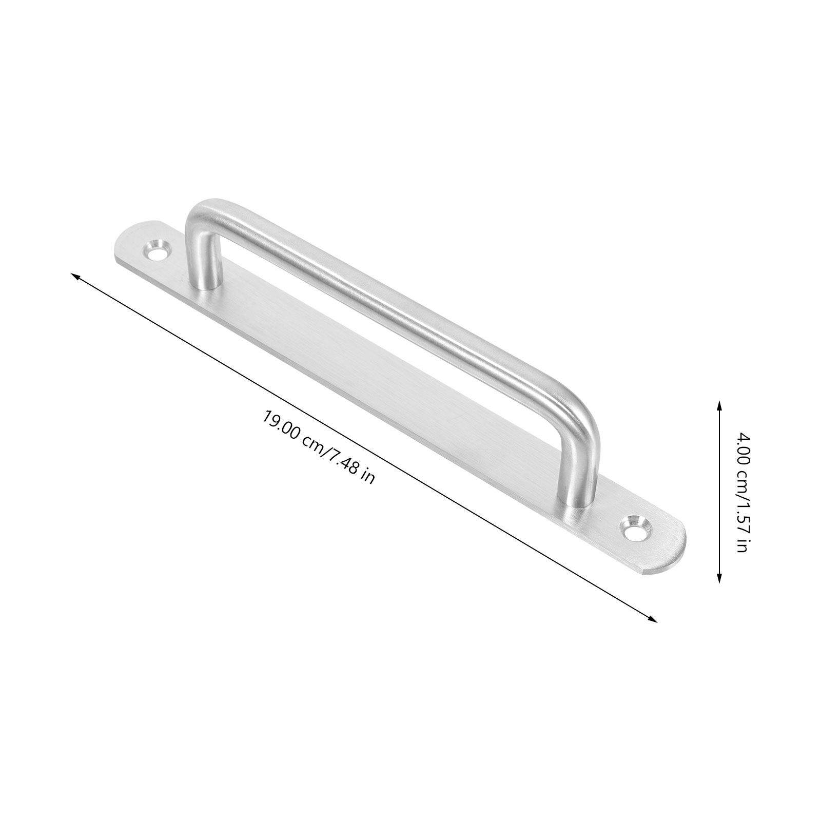 2pcs Barn Door Handles Sliding Barn Door Pull Handle Stainless Steel