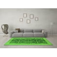 thumbnail image 3 of Ahgly Company Indoor Rectangle Oriental Green Traditional Area Rugs, 8' x 12', 3 of 4