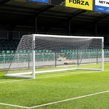 FORZA Alu110 Freestanding Soccer Goals - Professional Soccer Goal Posts [21ft x 7ft] - Premium Aluminum Goal Posts