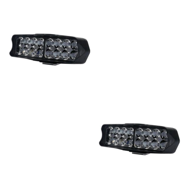 Speravity Faro delantero impermeable para motocicleta, súper brillante, 16 LED, 24W Tipo 1 2piezas