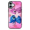 thumbnail image 1 of Stitch Pink And Blue 1st iPhone 16 Case,iPhone 15, 1 of 3