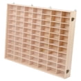 thumbnail image 1 of Yinanstore Wooden Toy Car Display Case Display Shelf Multi Grid Durability Showcase Protection with Dustproof Door Organizing Wall Mount 77 Grid, 1 of 8