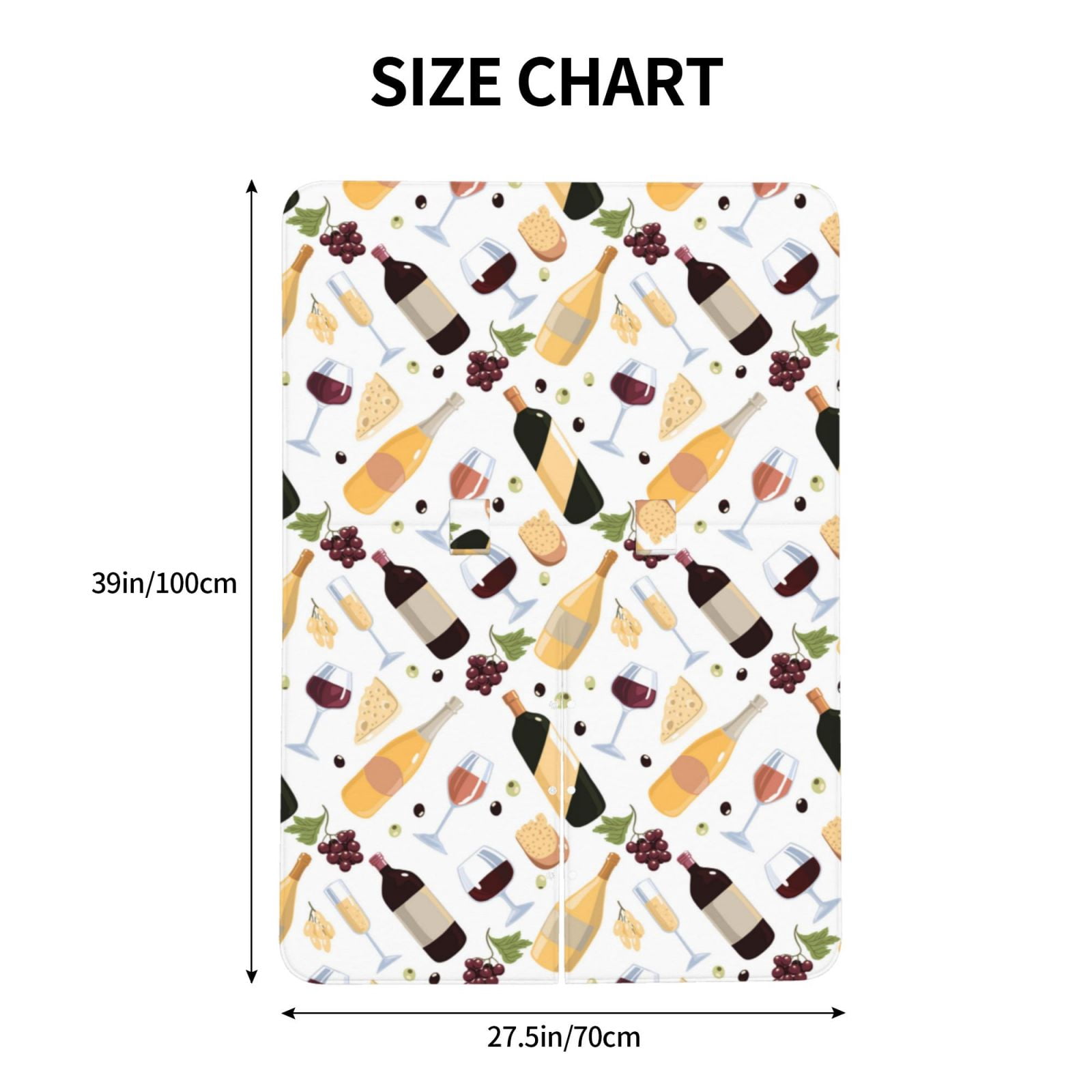 Car Seat Cover Baby - Wine Bottle Print No.9037 Breathable Infant Car Seat Cover for Baby Carseat, Lightweight Comfort Baby Essentials Must Haves Newborn Stuff for Girl Boy
