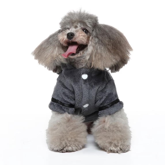 Ame Pet Hooded Pajama Thickened Luxury Soft Cotton Bathrobe Quick Drying And Super Absorbent Dog Bath Towel Soft Pet Nightwear for Puppy Dogs Cats S-XL
