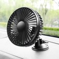 thumbnail image 4 of Suction Cup Car Fan Portable USB Fan 12V/24V Cooling Fan for Home Car, 4 of 5
