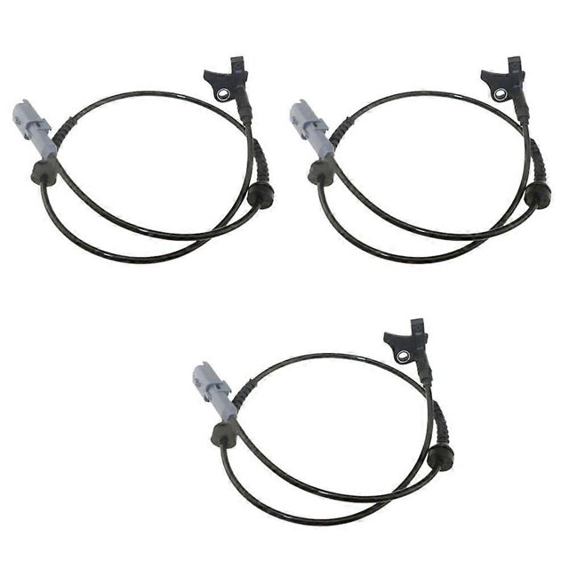 3X 9665386780 Conector del sensor de velocidad de la rueda ABS Delantero Izquierdo Derecho 4545K3 4545F5 96496780 para 307