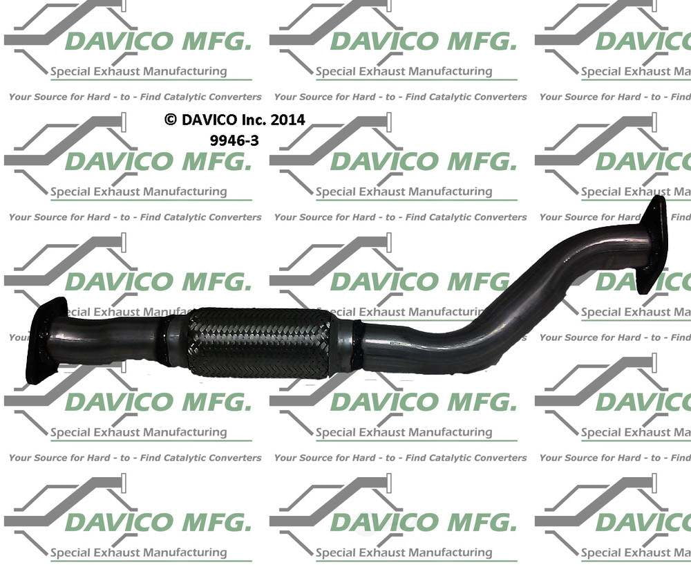 Davico Mfg 329946 Exact-Fit Exhaust Pipe