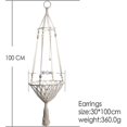 thumbnail image 2 of Hamaca De Macramé Para Gatos Hecha De Madera Y Cuerda De Algodón Tejida Para Colgar 30 * 100 Cm) (hy), 2 of 5