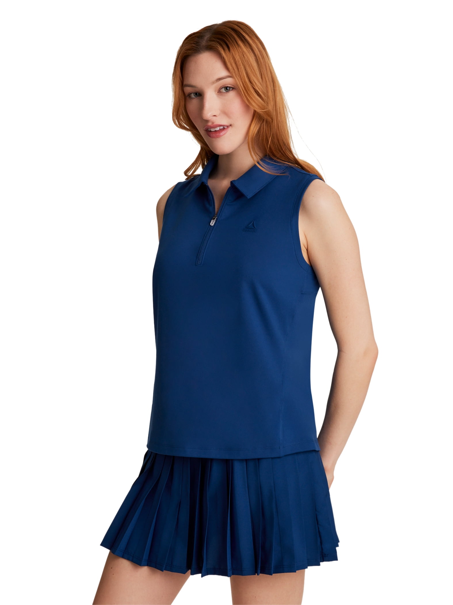 Reebok Women's Baseline Sleeveless Polo, Sizes XS-XXXL