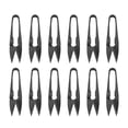 thumbnail image 2 of 12 Pcs Black Small Clothing Scissor Coupe Fils Yarn Scissors Thread Scissors For Household Use, 2 of 8