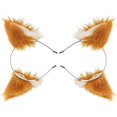 thumbnail image 1 of Headbands Girls Cute Headband For Cosplay Party Fox Ears Shape Plush Material 2Pcs, 1 of 5