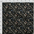thumbnail image 4 of oneOone Polyester Spandex Black Fabric Beach Hawai Dress Material Fabric Print Fabric By The Yard 56 Inch Wide, 4 of 4