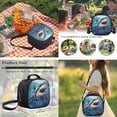 thumbnail image 6 of Yuyamidu Cool Shark Backpack Set of 4 with Lunch Box Elementary School Backpack for Boys Blue Bookbag with Lunch Box Preschool Kids 17 Inch Schoolbag, 6 of 8