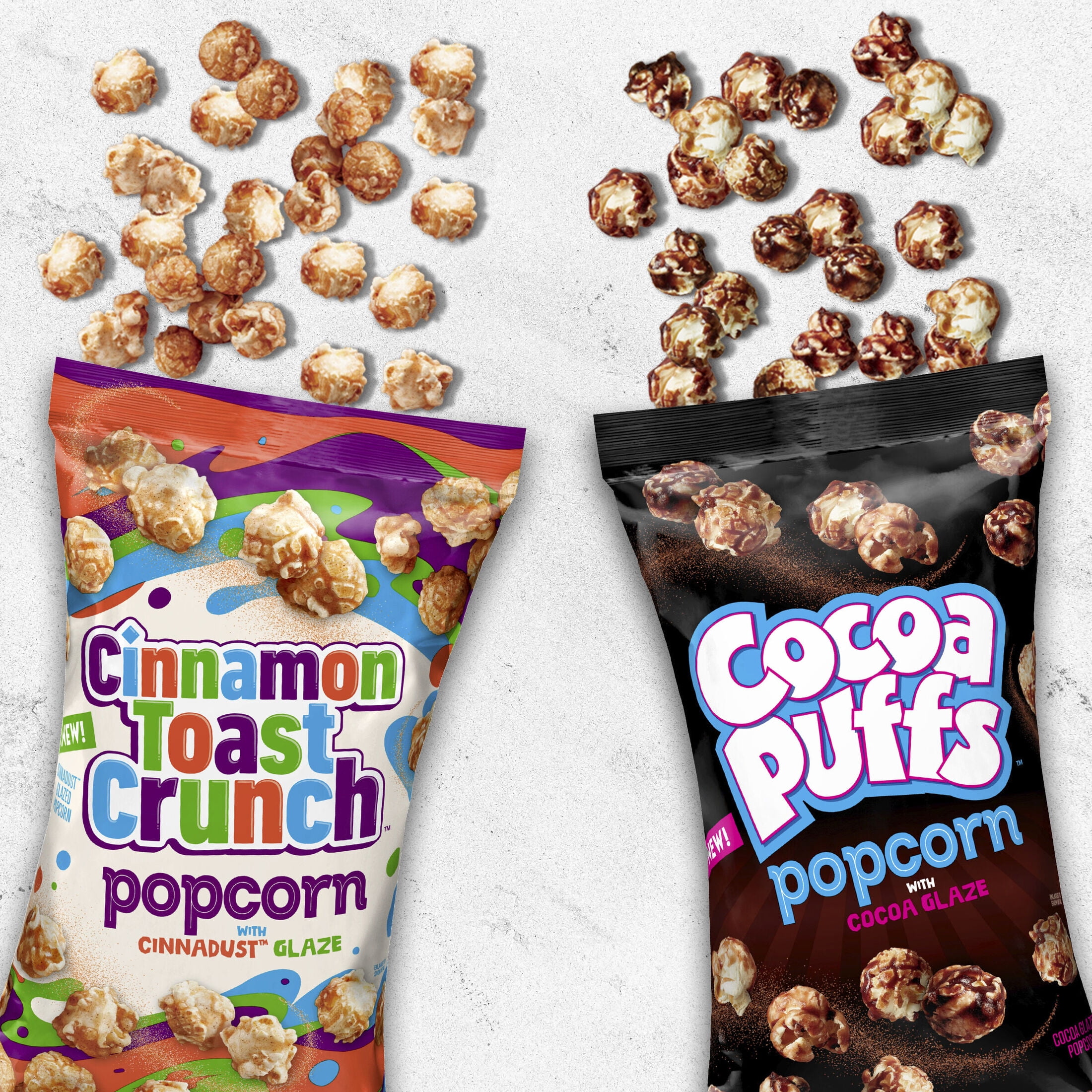 (3 pack) Cinnamon Toast Crunch Popcorn Snack, Cinnadust Glaze, 7 oz