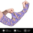 thumbnail image 3 of Haiem Pugs and Flowers UV Protection Cooling Arm Sleeves for Men and Women UPF 50 Sun Sleeve, 3 of 8