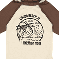 thumbnail image 4 of Inktastic Summer Vacation Mode Cocoa Beach Florida Boys or Girls Long Sleeve Baby Bodysuit, 4 of 5