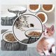 thumbnail image 3 of Cat-Bowls, Elevated Cat-Bowl, Raised Ceramic Cat-Dish with Metal Stand,Pet Water or Food Feeding St, 3 of 5