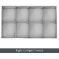 thumbnail image 2 of Caja de almacenamiento para niños (juego de 3) - cesta de almacenamiento de polipropileno con 8 compartimentos para calcetines, baberos, etc. - también como caja de almacenamiento para juguetes, 2 of 5