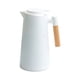 thumbnail image 1 of Cafetera aislada de 1 litro, cafetera de doble vacío Tomshoo  Blanco, 1 of 7