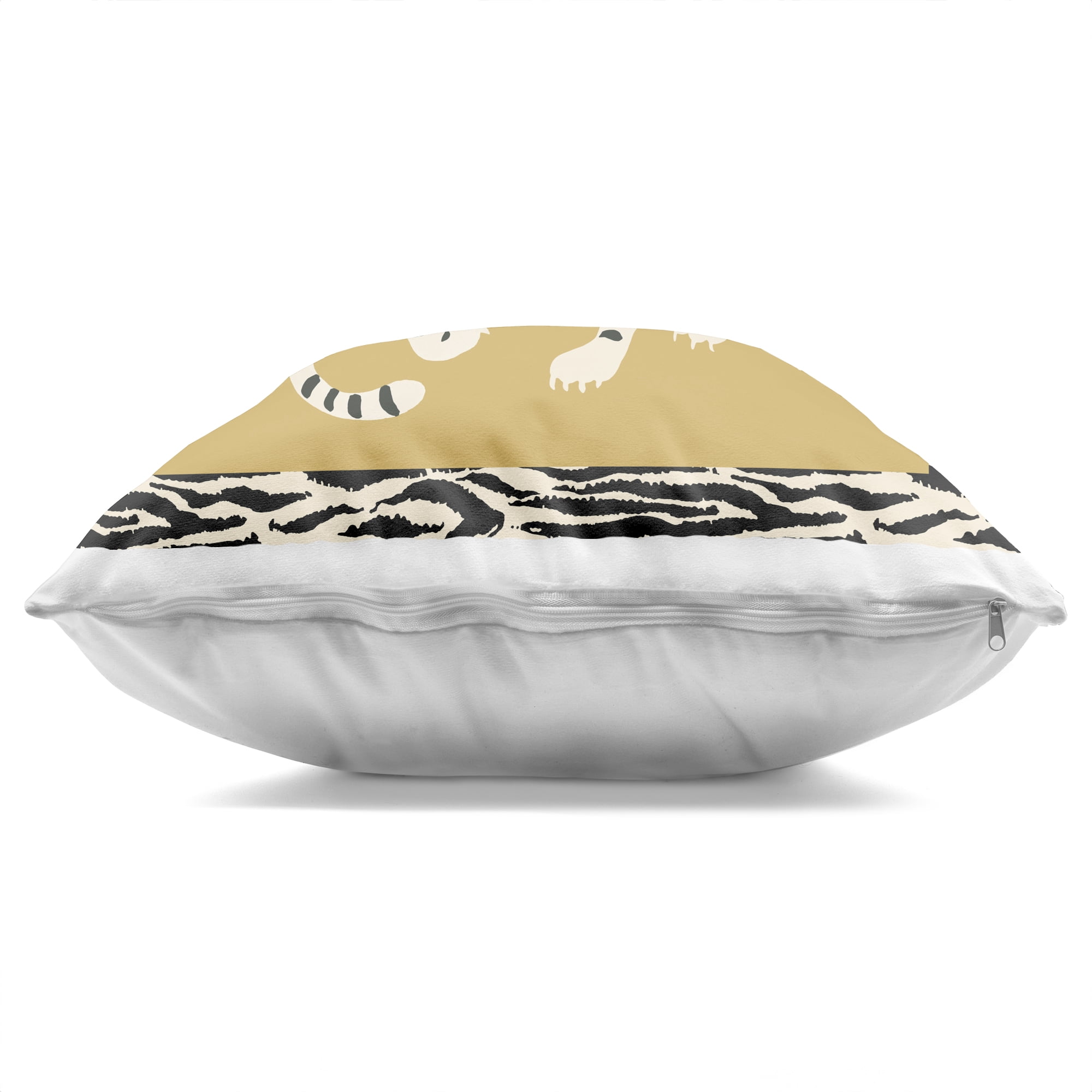 Stupell Industries Boho Twin Tiger Stripes Decorative Printed Throw Pillow, design by Karolina Sato, 18 x 7 x 18