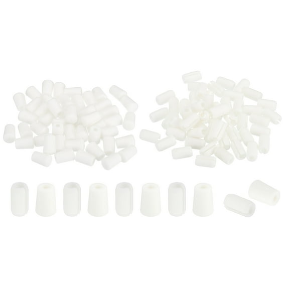 REGALWOVEN Kitchen Sink Rack Feet, Rubber Sink Protector Feet for Replacement White