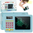 thumbnail image 2 of Math Games Toy with LCD Writing Tablet 2 in 1 Early Learning Math Arithmetic Exercise Toy USB Charging Addition Subtraction Multiplication and Division Oral Learning Toy Montessori Toy, 2 of 6