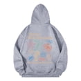 thumbnail image 4 of Womens Long Sleeve Oversized Hoodies Turtle Print Crewneck Fall 2026 Sweatshirts 2026 Spring Lightweight Casual Tops, 4 of 6