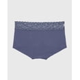 thumbnail image 5 of Culotte Shorty avec Bordure en Dentelle en Indigo Vintage, 5 of 5