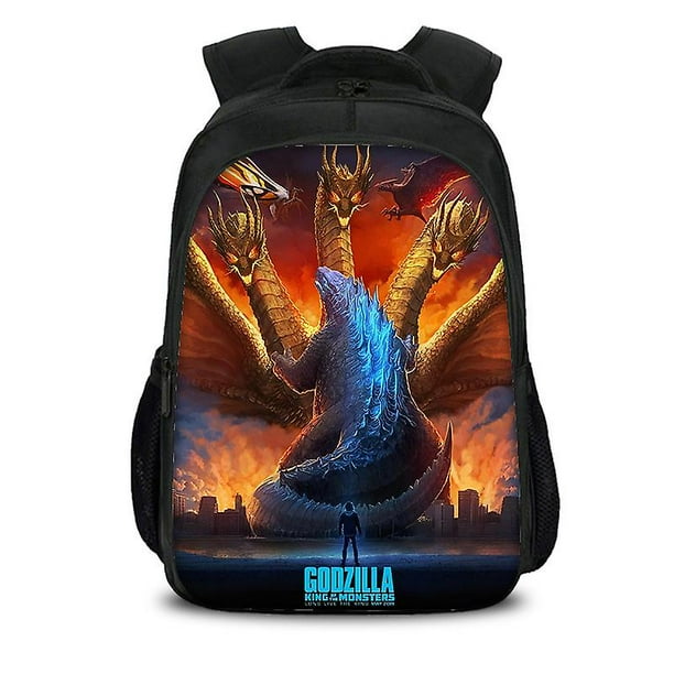 Godzilla Dinosaur Monster School Bag Mochila para ordenador de hombro de gran capacidad YONGSHENG 1327534387056