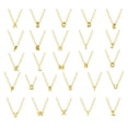 thumbnail image 1 of CANNER AZ 26 letras collar 925 collar de plata esterlina para mujeres 2022 oro 18k joyería cadena gargantilla collar Collares regalos Tan Jianjun unisex, 1 of 2