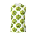 thumbnail image 6 of Lsque Happy Fruit Print Men's Cotton Blend Sleeveless Muscle Shirts (S-3XL)- Moisture Wicking, Odor Protection, UPF 30+,XX-Large, 6 of 8