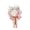 Pink, variant on S SERENABLE Wedding Bouquet Bridal Bouquet Elegant Artificial Flowers Holding Bouquet for Valentine's Day Bridal Shower Anniversary Party Pink