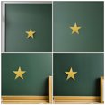 thumbnail image 3 of BESTYASH 80Pcs Cardstock Stars for Creative Activities and Bulletin Board Ornament in Golden Color, 3 of 8
