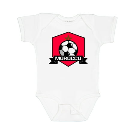 

Inktastic Soccer Morocco Flag Banner Gift Baby Boy or Baby Girl Bodysuit