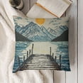thumbnail image 3 of SHANXI Lake Decor Throw Pillow Cover Case 24x24in, 3 of 5