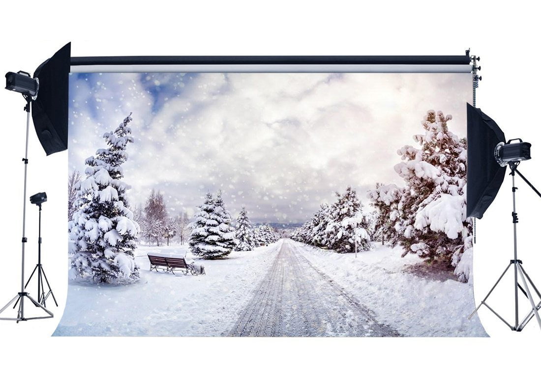 7x5ft Snowflake Wood Wall Photography Backdrops Christmas Photo Background Xmas Microfiber Soft Fabric Backdrop for Photoshoot