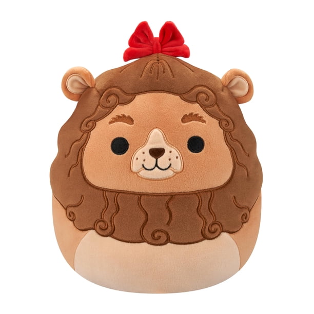 Peluche Squishmallows El león cobarde del mago de Oz, 25 cm