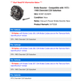 thumbnail image 2 of Brake Booster - Compatible with 1973 - 1980 Chevy C20 Suburban 1974 1975 1976 1977 1978 1979, 2 of 3