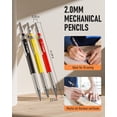 thumbnail image 4 of Nicpro 16 Pack Mechanical Carpenter Pencil Set with 42 Refill & Carbide Scribe Tool, Construction Pencils Heavy Duty Woodworking Pencils for Architect, 4 of 9