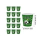 thumbnail image 3 of Decoración del hogar con temática de fútbol de estadio verde para fiesta temática, vajilla desechable de 7 y 9 pulgadas, platos de papel, vasos de papel, pañuelos, juego de platos de papel para fiest, 3 of 6