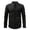 Black, variant on QHFBli Men's Dress Shirt Regular Fit Stretch Stain Shield Long Sleeve Solid Business Wedding Button Down Shirts