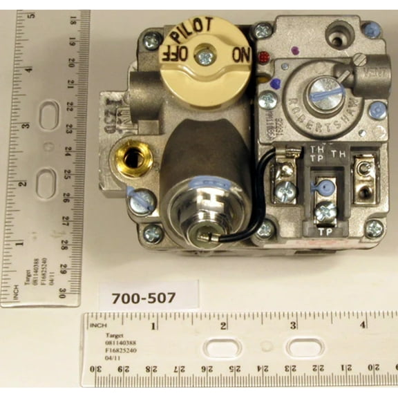 Robertshaw 700-507 - 1/2 X 3/4 Slow Opening Millivolt Gas Valve 7000b 7000bmvr-s7c (700-507)