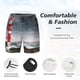 thumbnail image 3 of Fotbe 3d Lighthouse in the Surf Traje de Baño para Hombre – Shorts de Natación de Secado Rápido con Forro y Bolsillos-X-Large, 3 of 6