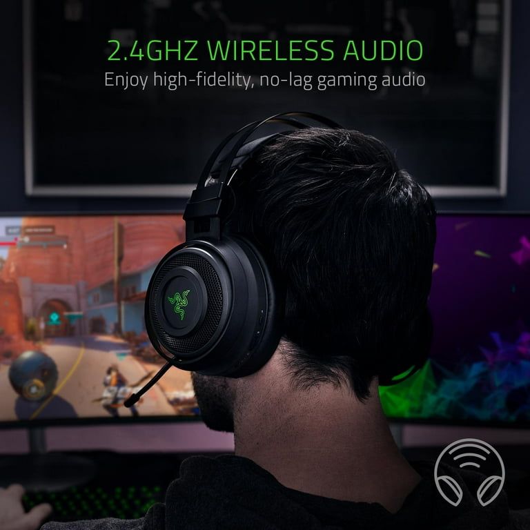 operatie Toezicht houden academisch Razer Nari Wireless: - 2.4GHz Wireless Audio - Mic with Game/Chat Balance -  Walmart.com