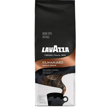 Lavazza Single Origin Kilimanjaro Ground Coffee Blend, Medium Roast, 12-Ounce (Best Single Origin Coffee)