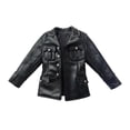 thumbnail image 1 of kowaku Veste de Costume en Cuir PU à l'Échelle 1:6, Accessoire Stylé Cosplay Réaliste Rétro Classique, 1 of 8