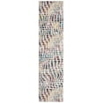 thumbnail image 2 of SAFAVIEH Aria Cian Geometric Runner Rug, Cream/Wine, 2' x 8', 2 of 7