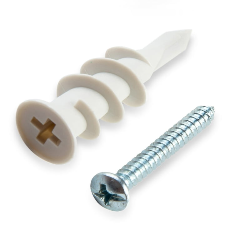 Hillman Drywall Anchors, #8 Self-Drilling, 20 Sets, 75 lb photo 4
