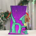thumbnail image 4 of Zufioo SpongeBob SquarePants Print Christmas Drawstring Gift Bags, Holiday Party Packaging Bags, Suitable for Holiday Gift Decorations-Medium, 4 of 7